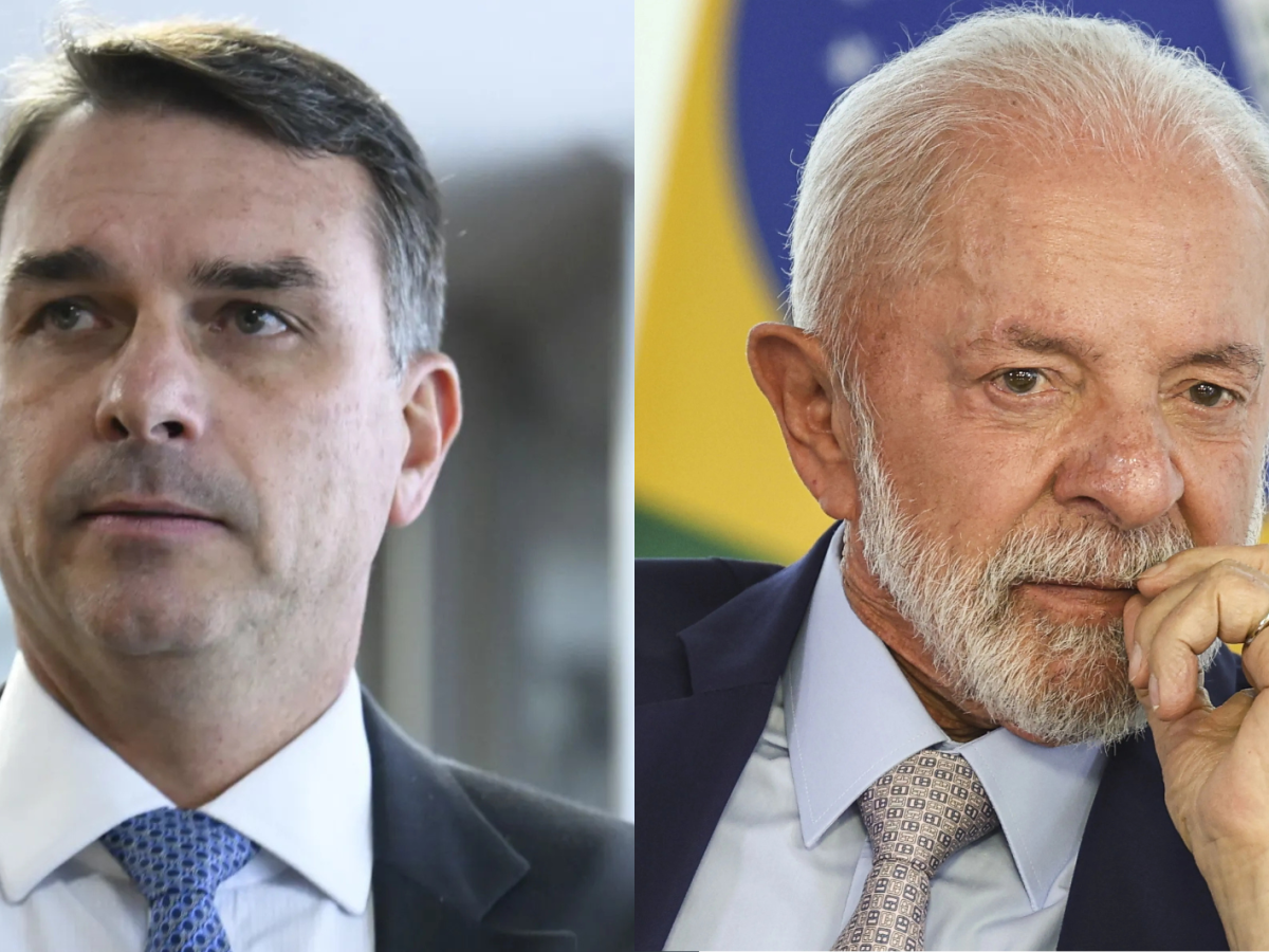 Imagem de Flávio passa Lula e já aparece à frente no primeiro turno, diz pesquisa Futura