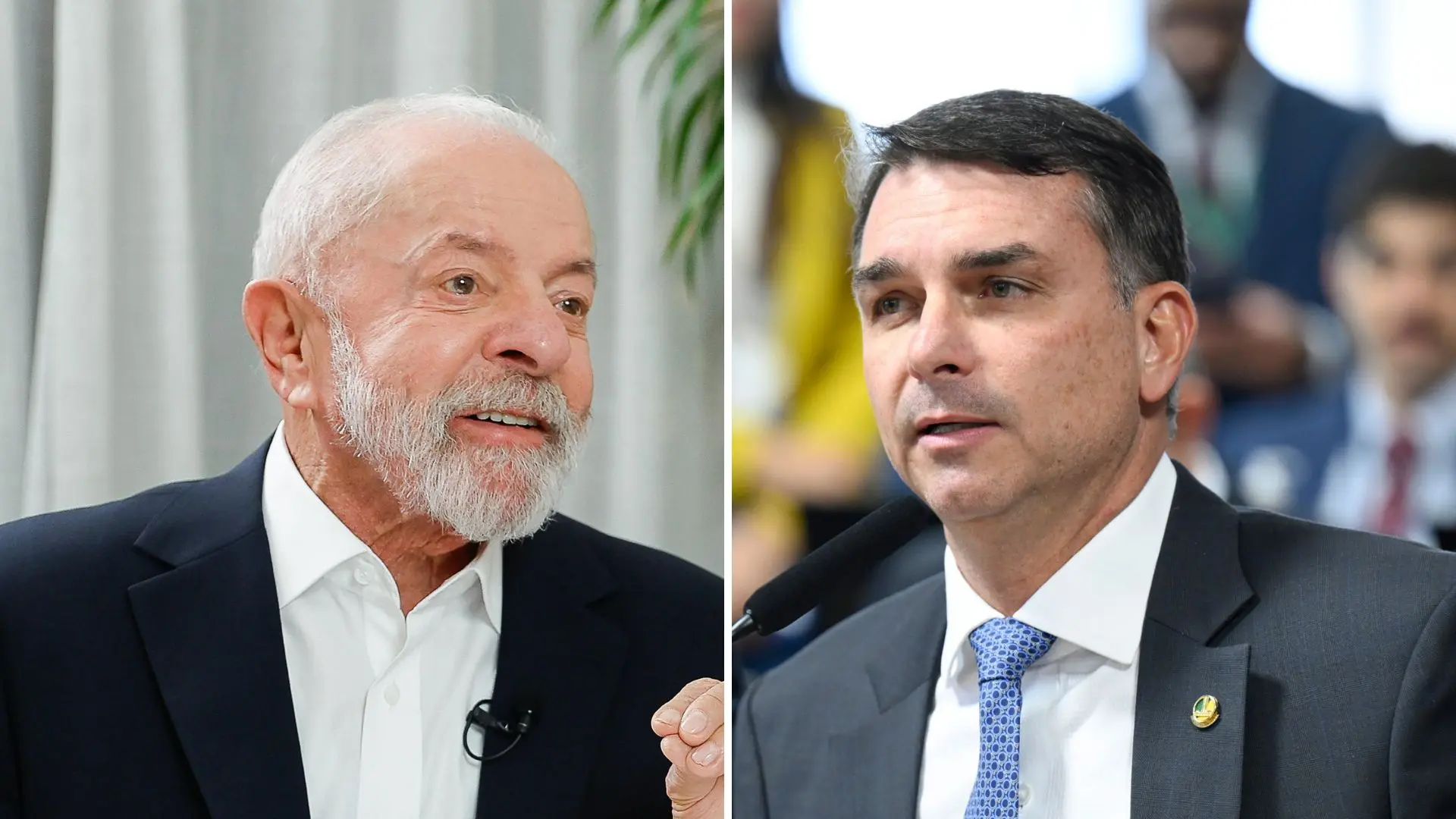 Imagem de Pesquisa Vox mostra Lula à frente de Flávio Bolsonaro em cenário de segundo turno