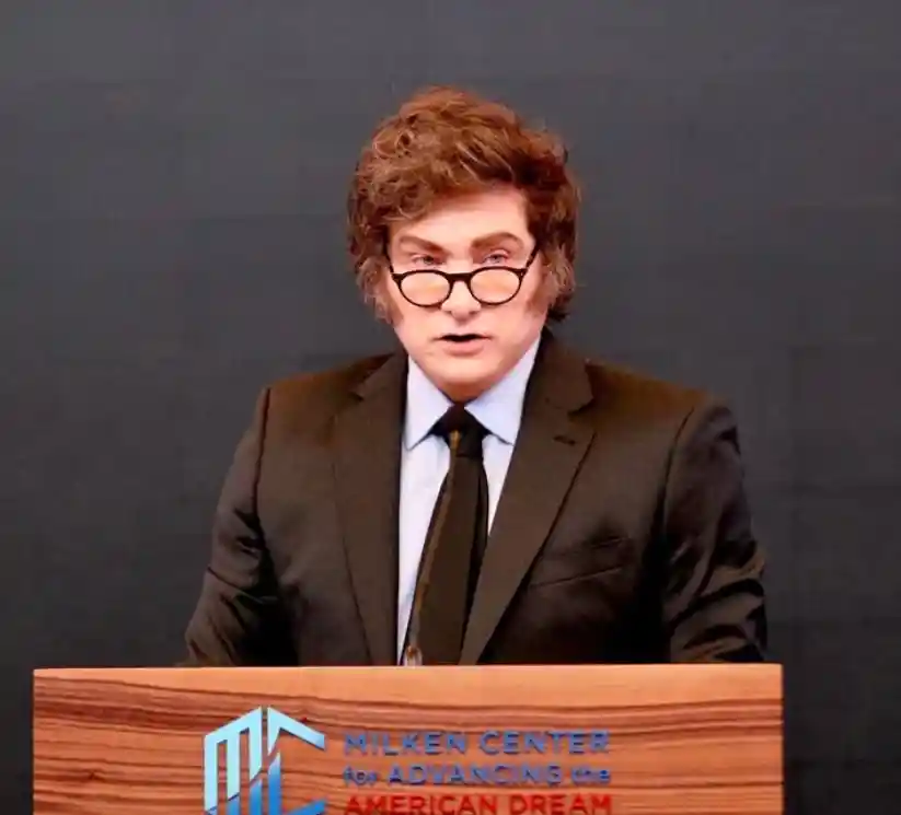 O presidente argentino, Javier Milei.