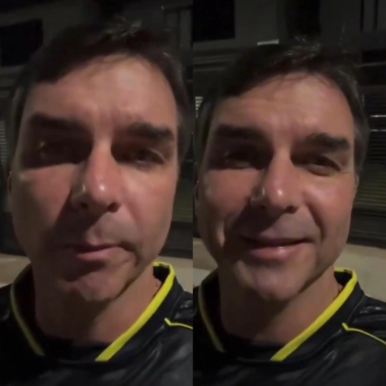 Imagem de Flávio Bolsonaro agradece apoio após atos: “Vocês não têm noção da importância disso”