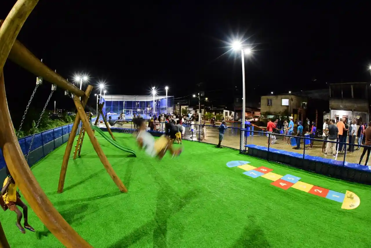 Imagem de Nova Constituinte ganha nova praça com área de lazer, esporte e convivência