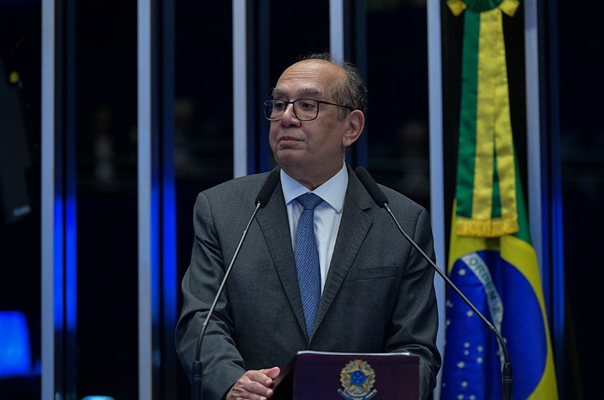 Imagem de Gilmar Mendes critica declarações de Flávio Bolsonaro sobre urnas eletrônicas
