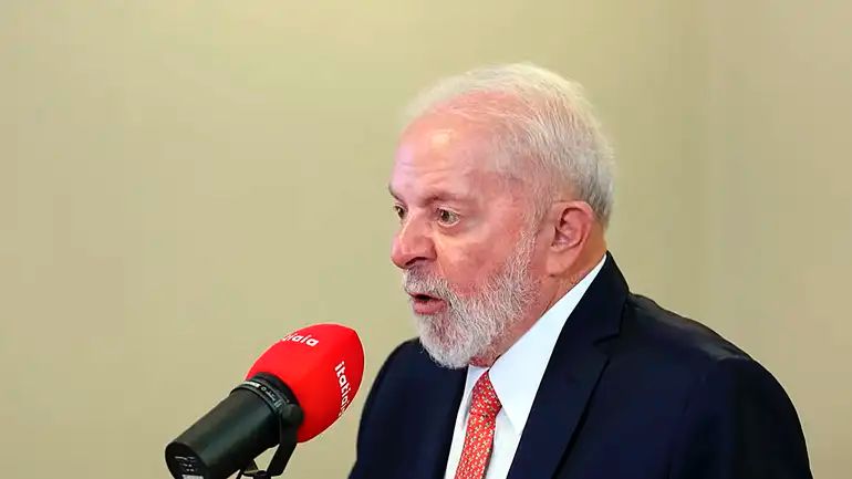 O presidente Luiz Inácio Lula da Silva 