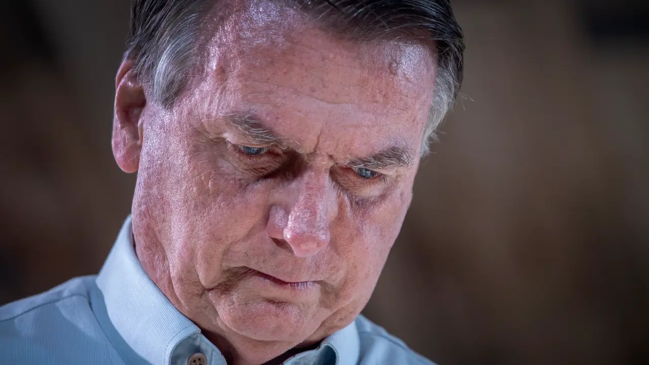 O ex-presidente da República Jair Bolsonaro