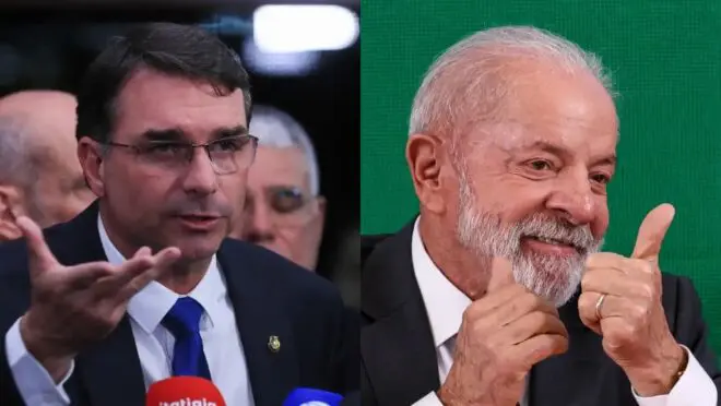 Imagem de PF consulta Lula sobre eventual ação contra Flávio Bolsonaro após decisão de Moraes