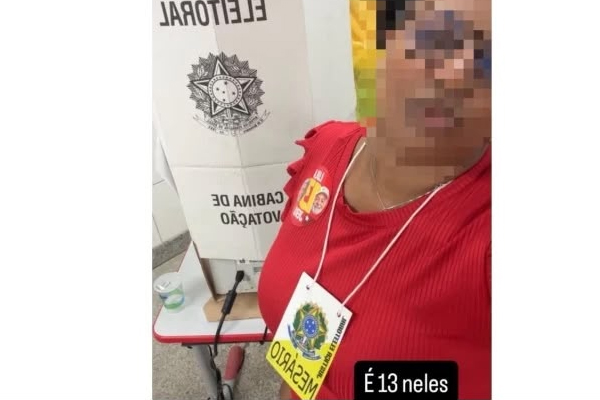 Imagem de TRE-BA apura denúncia contra mesária em Salvador após publicação com adesivo de Lula
