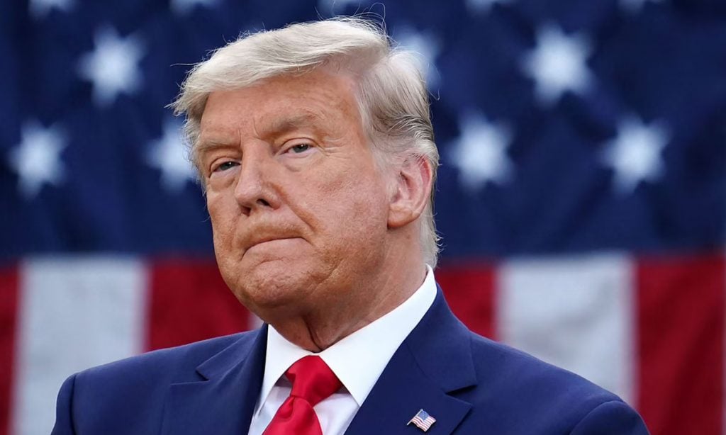 O presidente Donald Trump