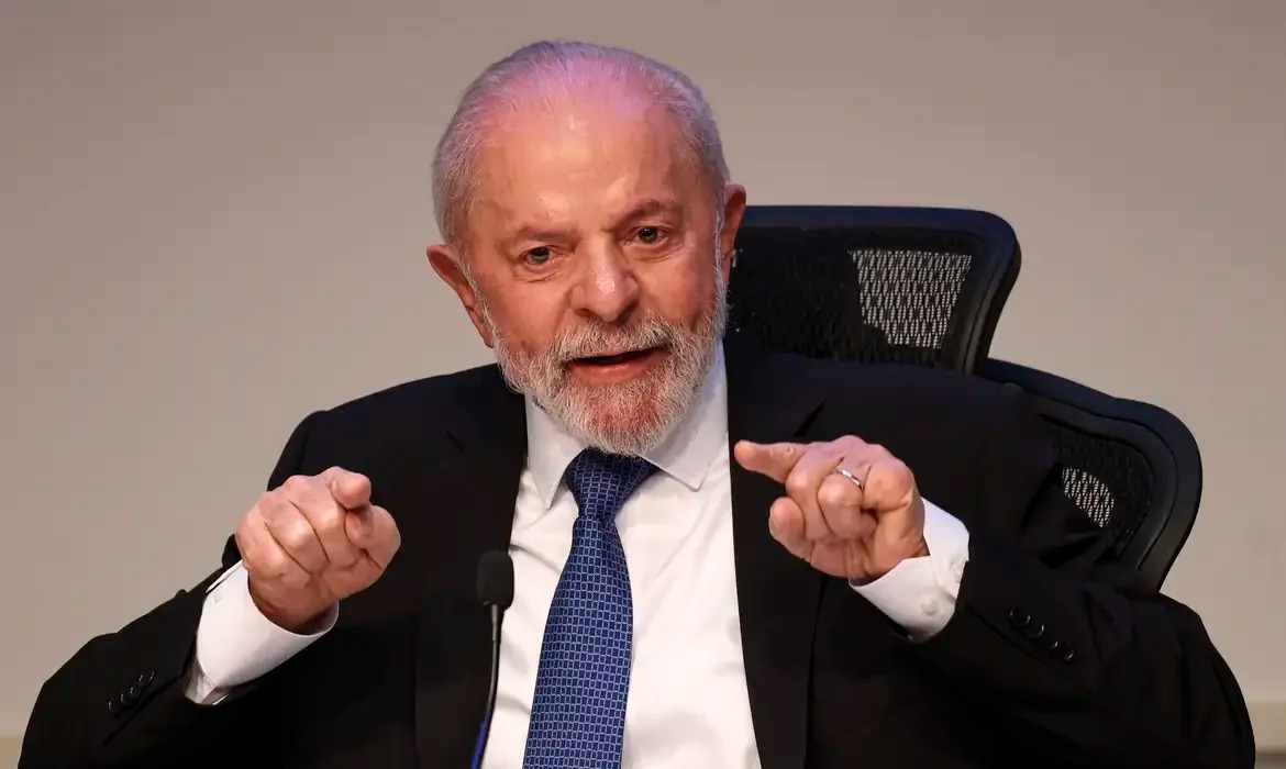 O presidente Luiz Inácio Lula da Silva (PT)