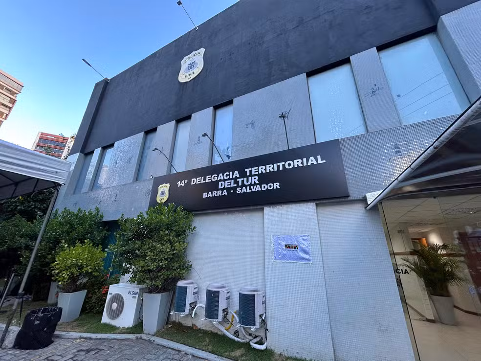 Delegacia de Atendimento ao Turismo (Deltur), na Barra, em Salvador 