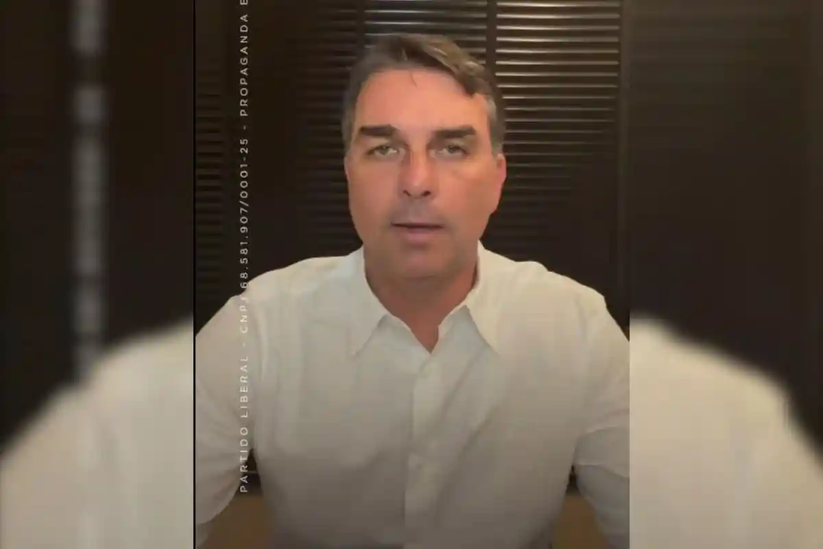 Imagem de “Meu adversário é quem está no poder”, diz Flávio Bolsonaro ao mirar Lula