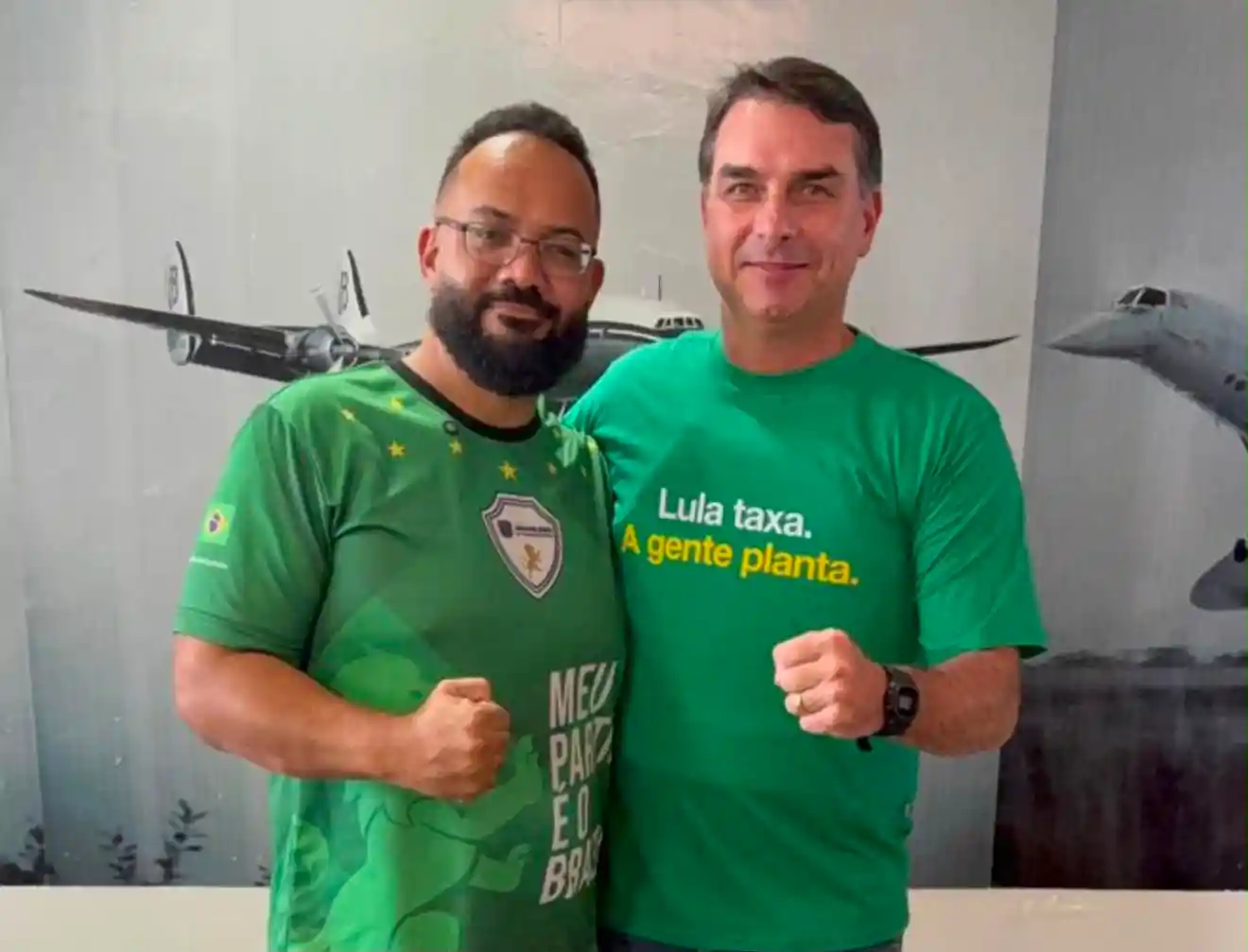 Imagem de Leandro de Jesus recepciona Flávio Bolsonaro na Bahia Farm Show: "O nosso estado vai fazer a diferença"
