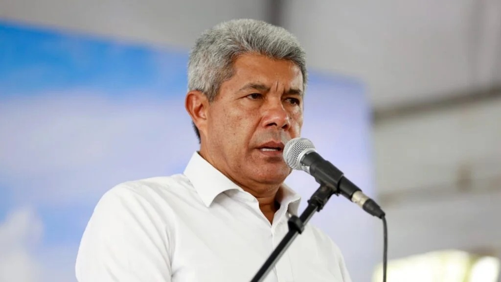 O governador da Bahia, Jerônimo Rodrigues