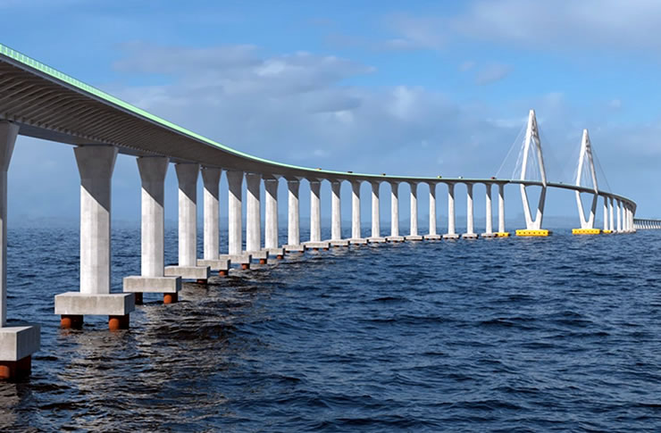 Imagem de Ponte Salvador-Itaparica terá pedágio de R$ 50 e concessão chinesa até 2060