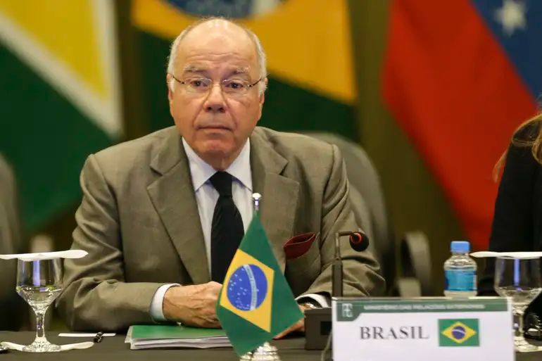 O ministro das Relações Exteriores, Mauro Vieira