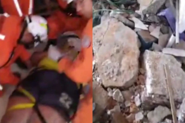 Imagem de Mulher é soterrada após laje recém-construída desabar na Ribeira, em Salvador