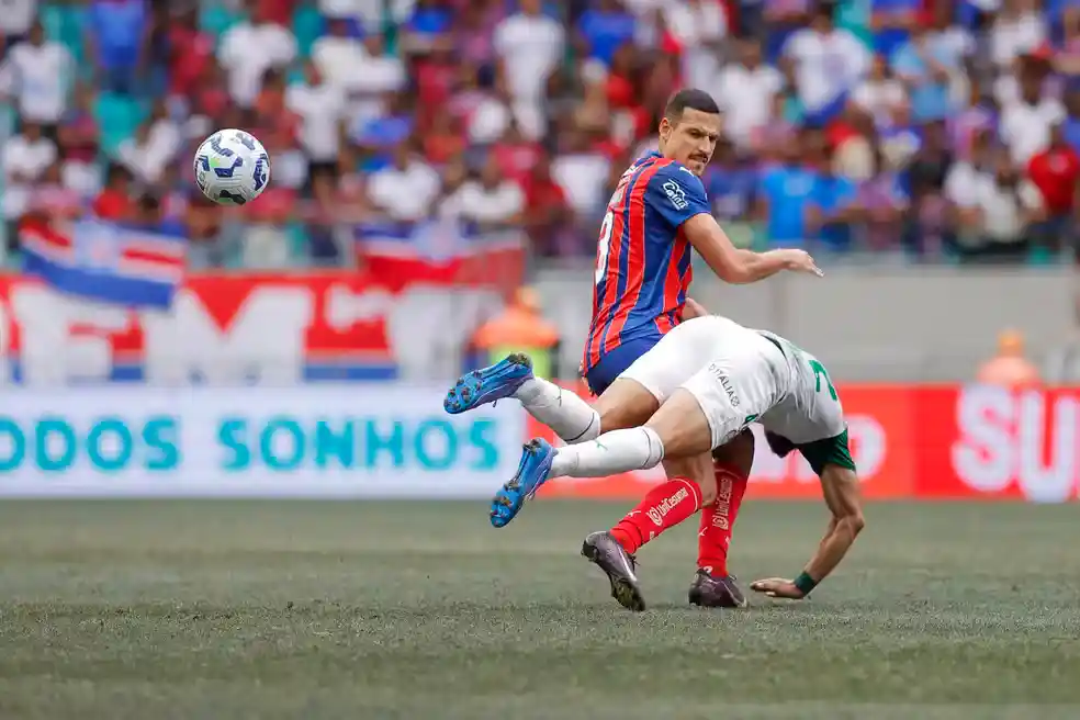 Gabriel Xavier em Bahia x Palmeiras 