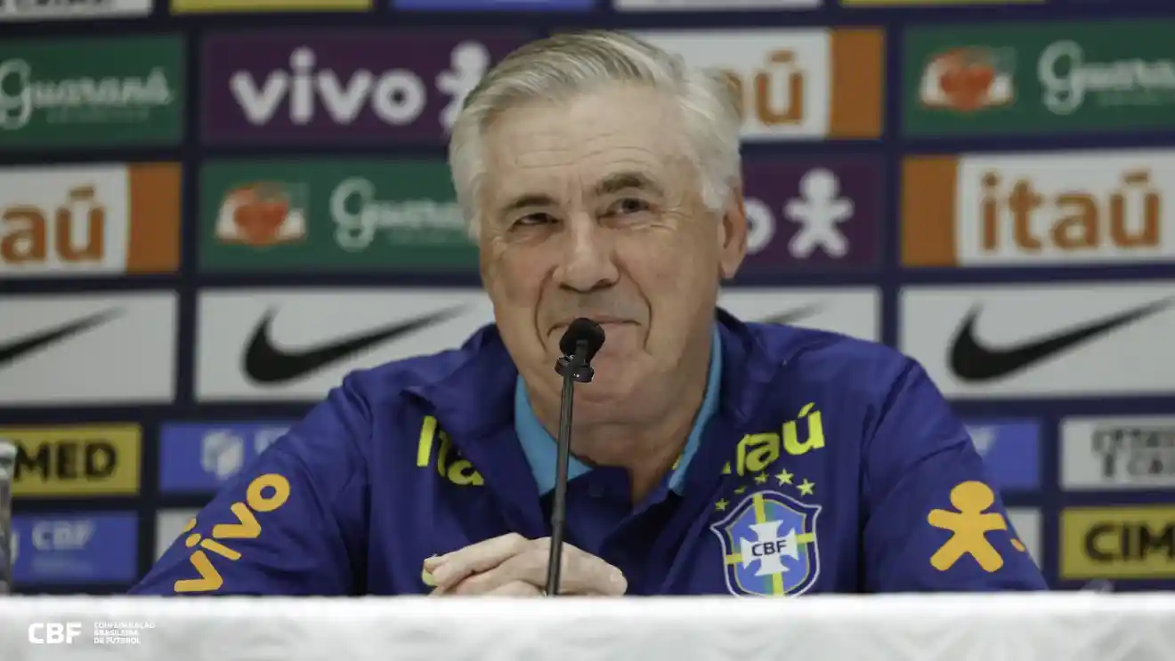 Imagem de Ancelotti anuncia convocação da Seleção com novidades e ausências de peso