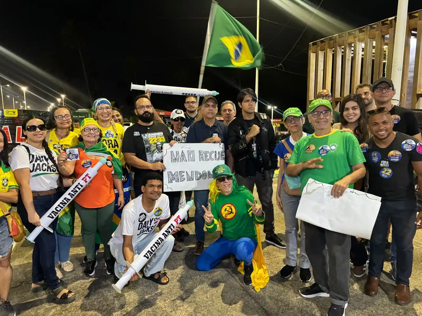 Imagem de Leandro de Jesus participa de ato “Fora Moraes” em Salvador e reforça pedido de prisão de ministro do STF