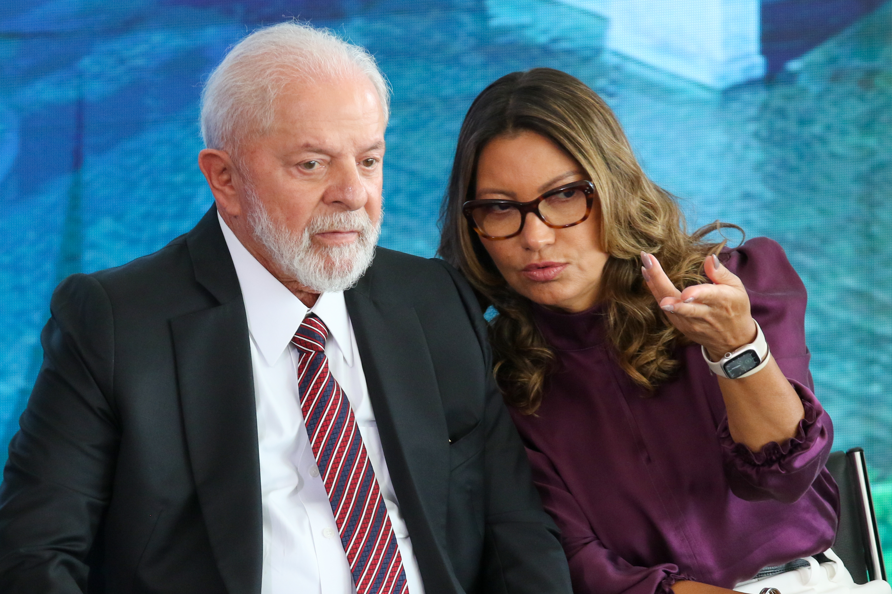 Imagem de Janja não acompanhará Lula em viagem oficial aos Estados Unidos