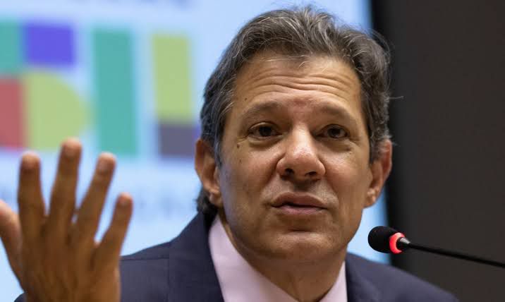O ministro da Fazenda, Fernando Haddad